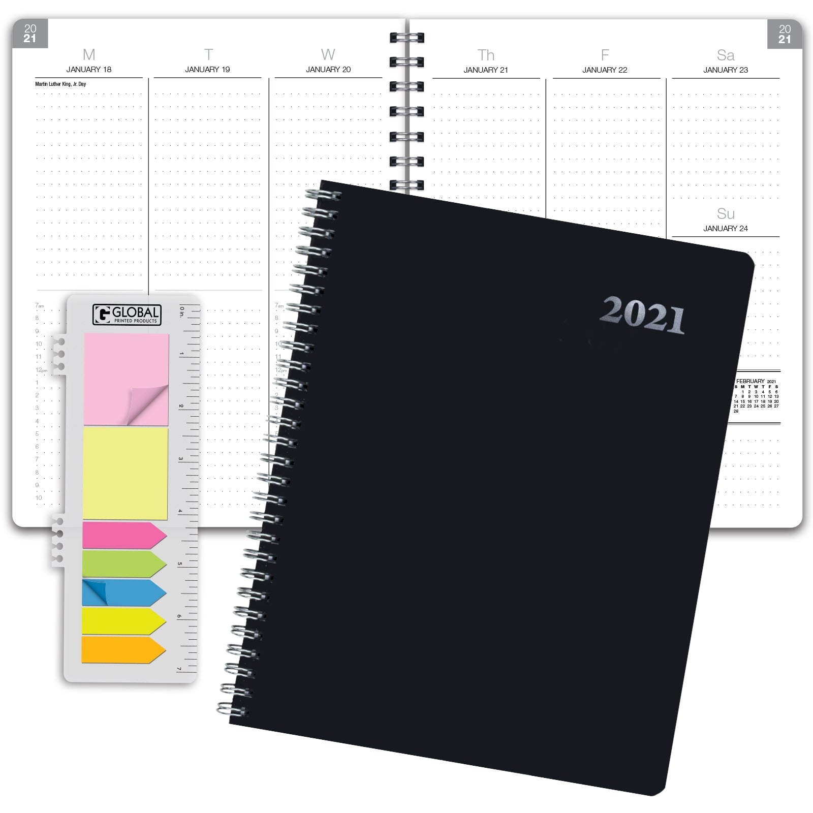 2021 Essential Monthly Weekly Business Planner 14 Months Nov 2020 Excello Brands