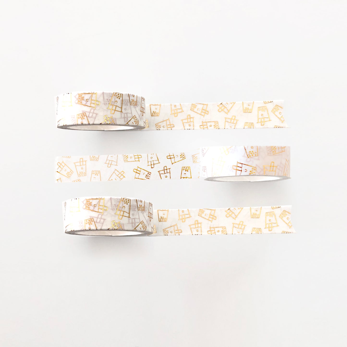 ❖ CORVIDAY - FUNGI Gold Foil Washi Tape