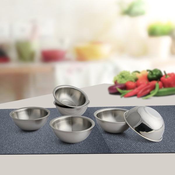 Stainless Steel 6 PCS Curry Bowl Budget