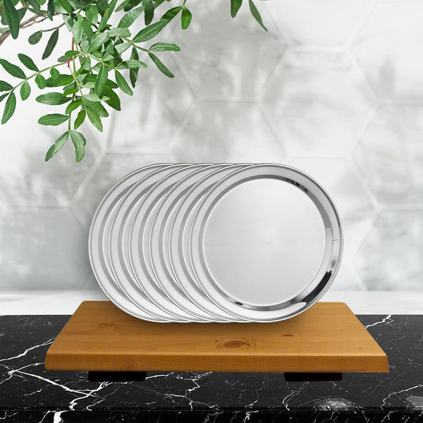 Stainless Steel 6 PCS Side Plate Majestic