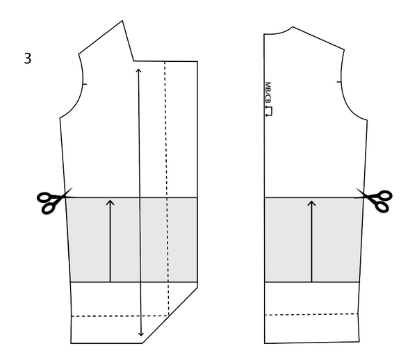 How to shorten the pattern