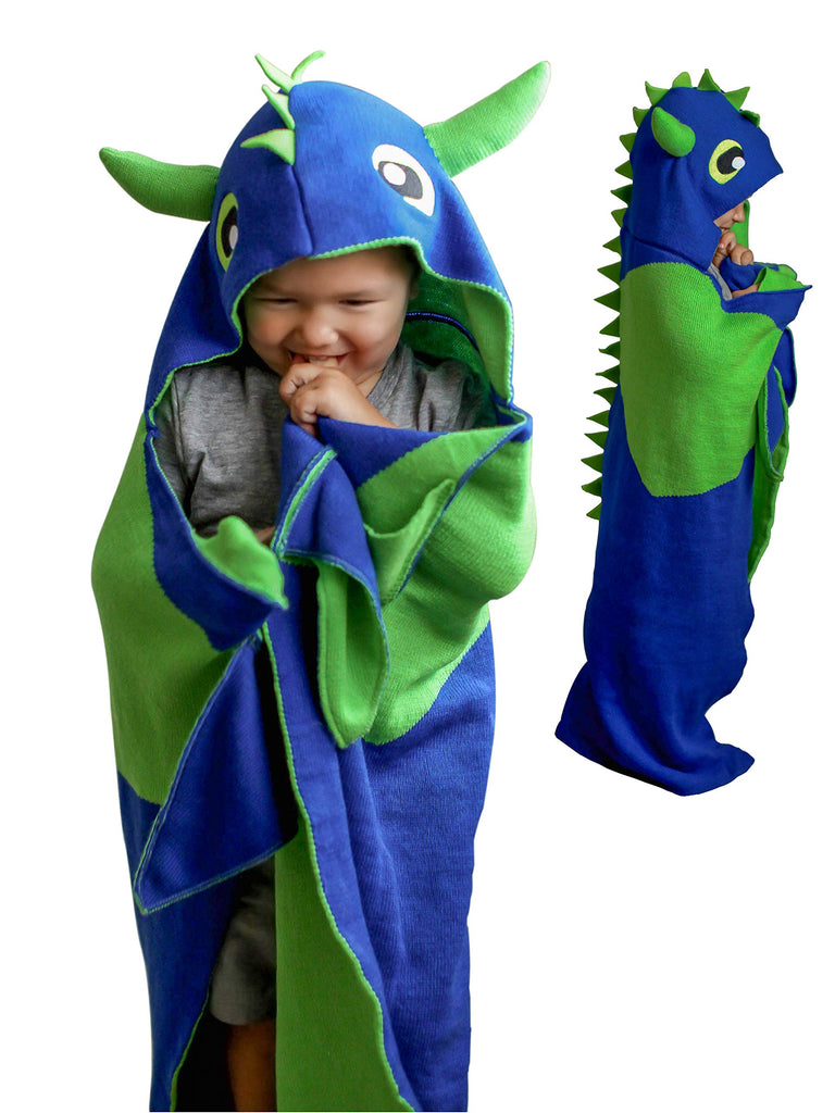 Kids Dinosaur Blanket for Boys Toddler Boy Dragon Wearable Blankets