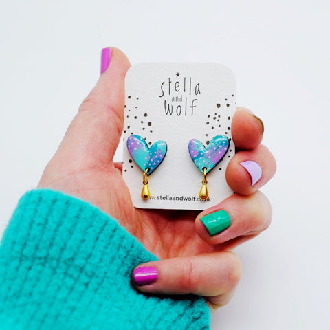 Stella and Wolf Vibrant Earrings