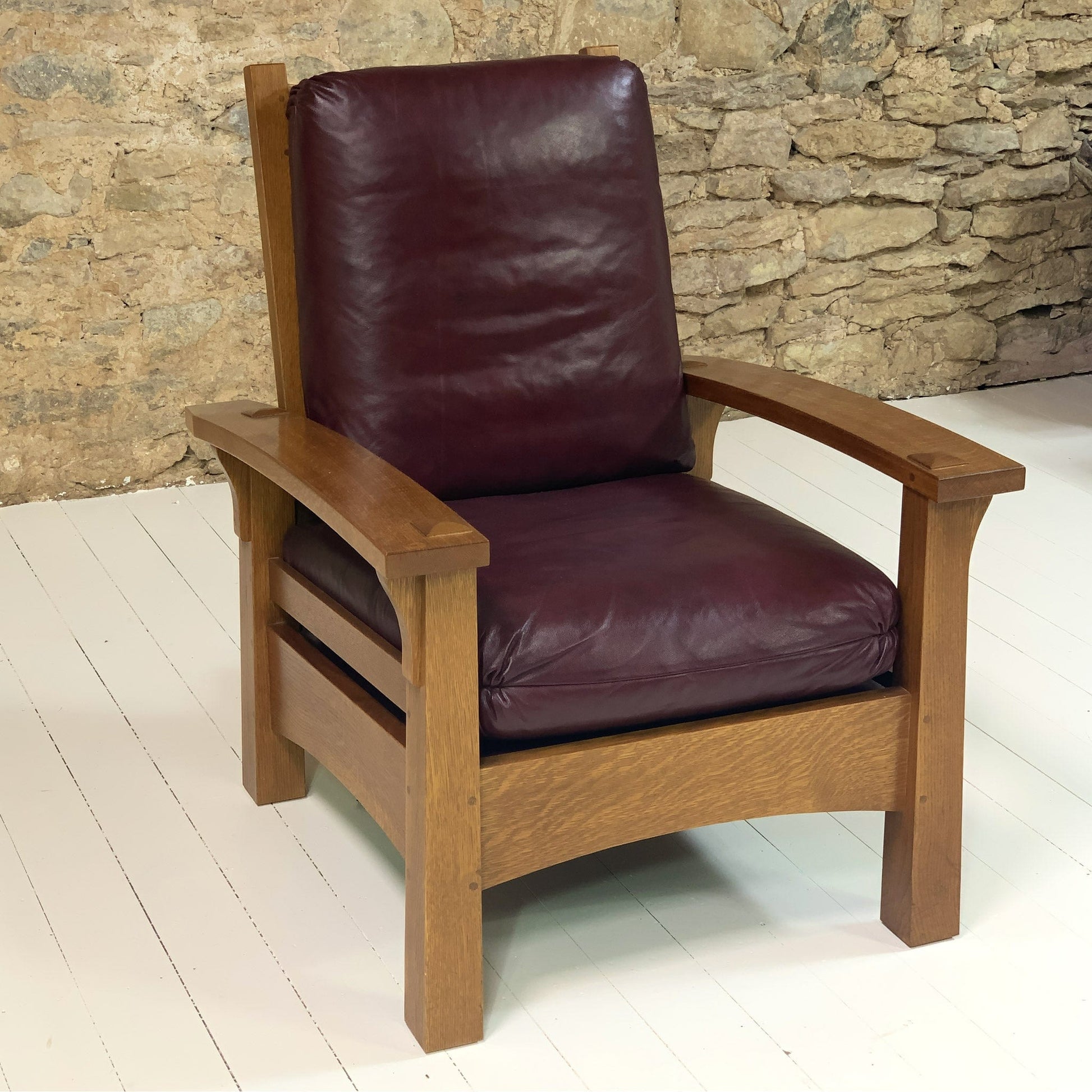 stickley club chair