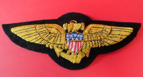 Us Naval Aviators Gold Bullion Pilot Wing