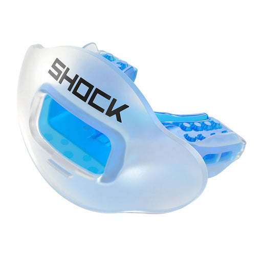 Shock Doctor Sport Gel Max Protective Mouth Guard for Football, Basketball,  Hockey, Soccer, Youth, Blue and Black 