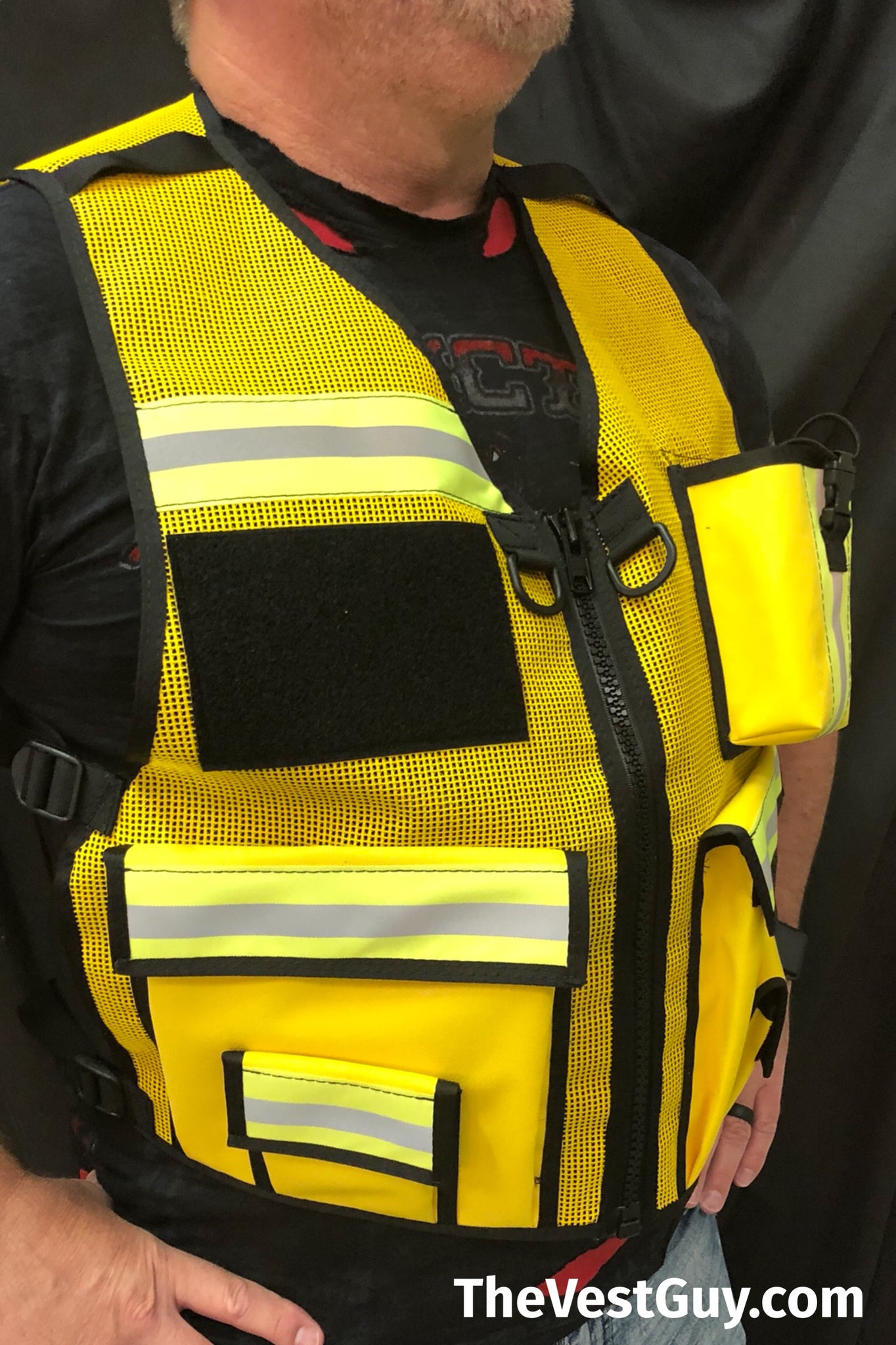 Incident Command Safety Officer Vest - Safety Officer Reflective Vest ...