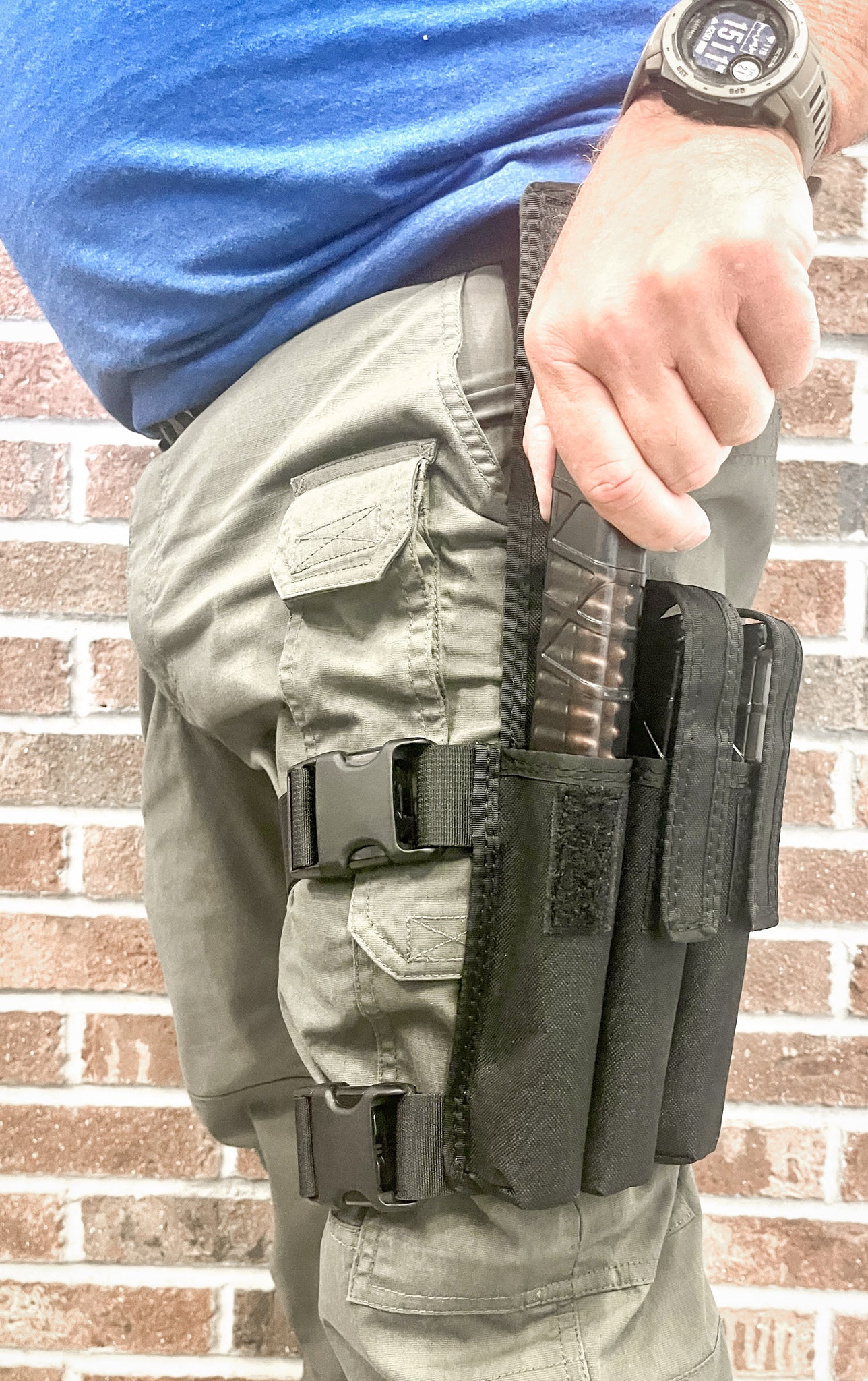 Glock 33 Round Tactical Mag Pouch (Triple) Happy Stick – The Vest Guy