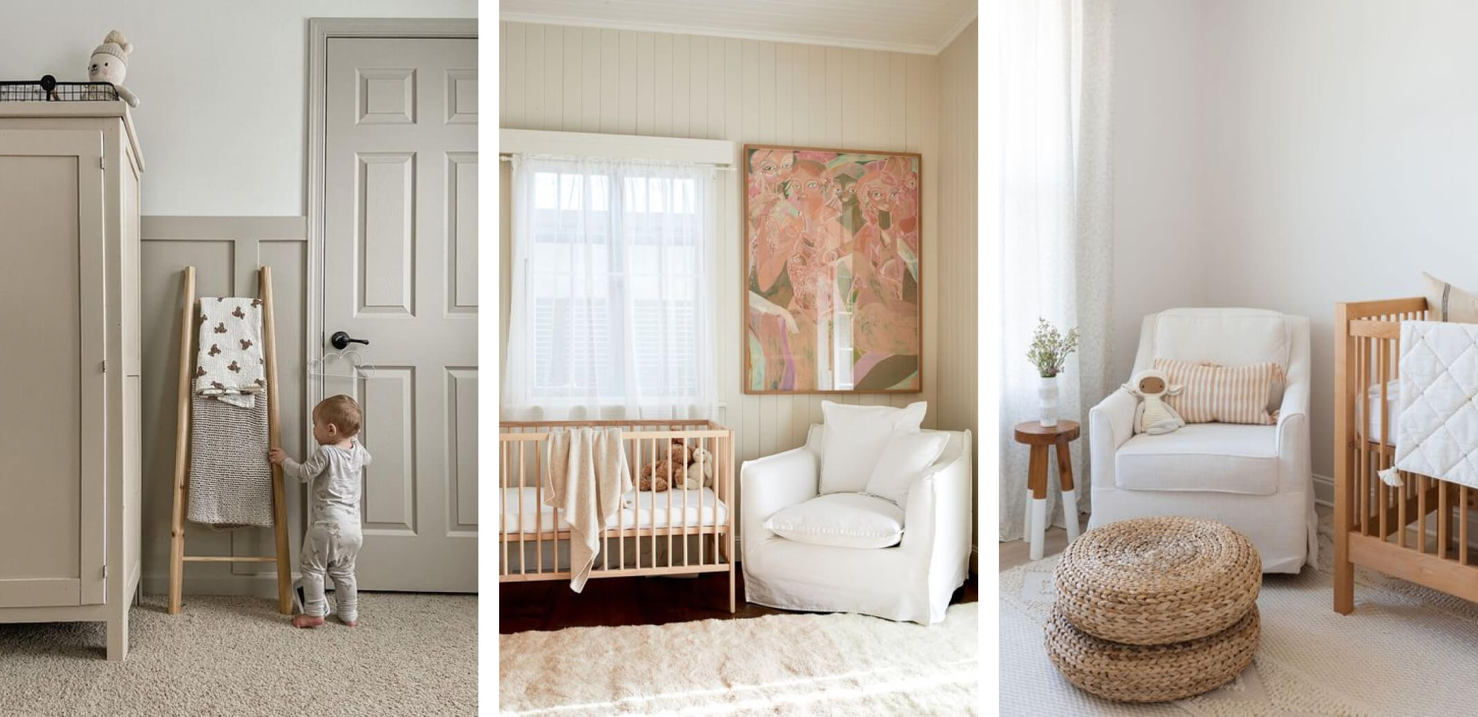 Beige and neutral nursery paint colors
