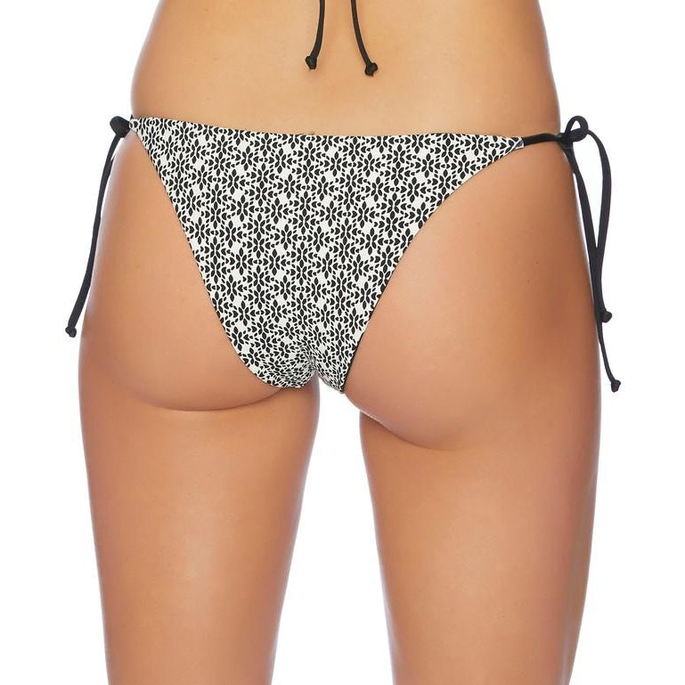 Beau Monde Outline Strap Bikini Bottom Splash on Main