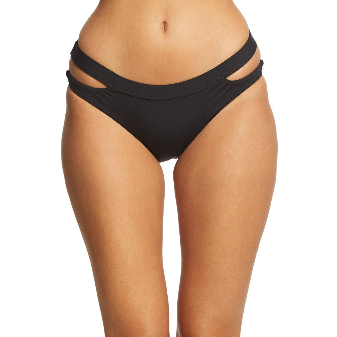 Solid Belted Hipster Bikini Bottom – Splash on Main