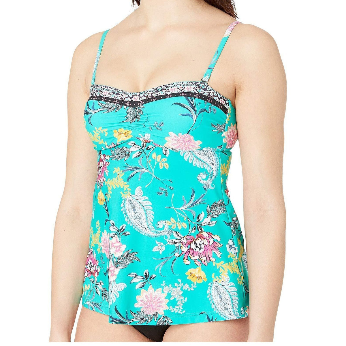 Modern Love DD Bandeau Singlet Tankini Top – Splash on Main