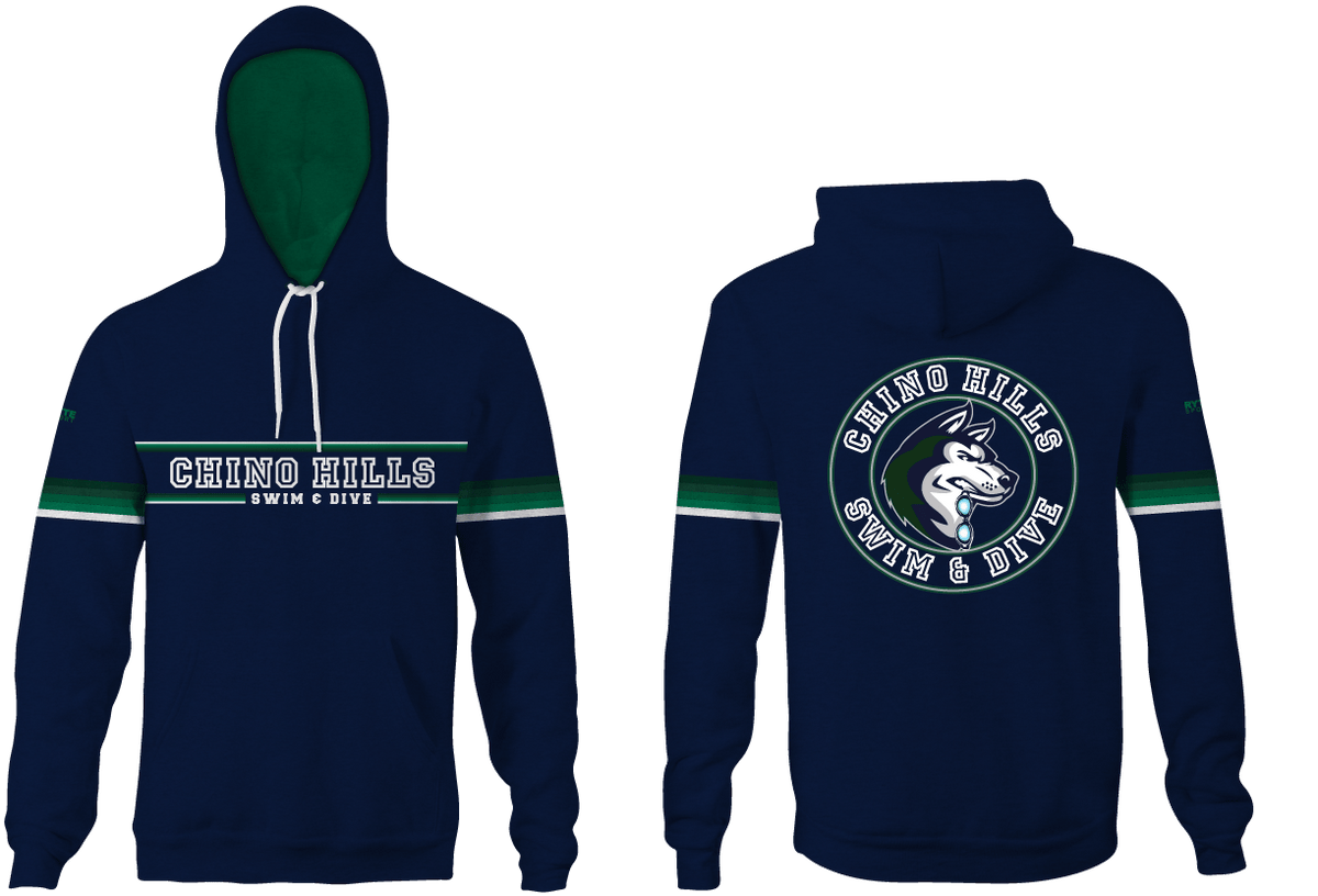 Chino Hills High School Swim 2021 Custom Unisex Adult Hooded Sweatshir