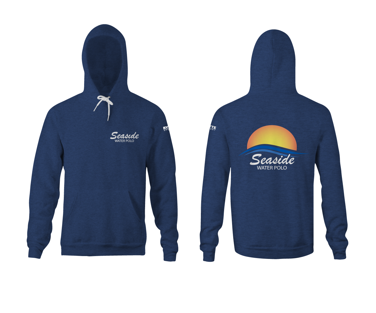 seaside unisex sweatshirt