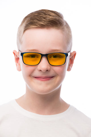 Kids light sensitivity glasses