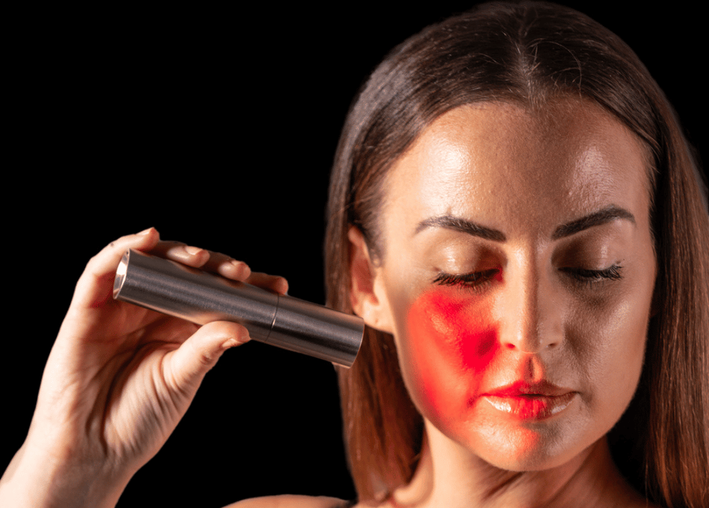 handheld red light therapy device