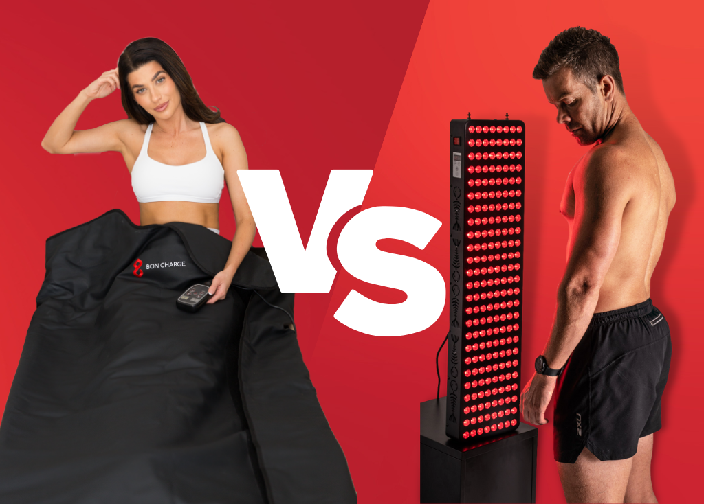 Red light therapy vs Infrared Sauna Blankets