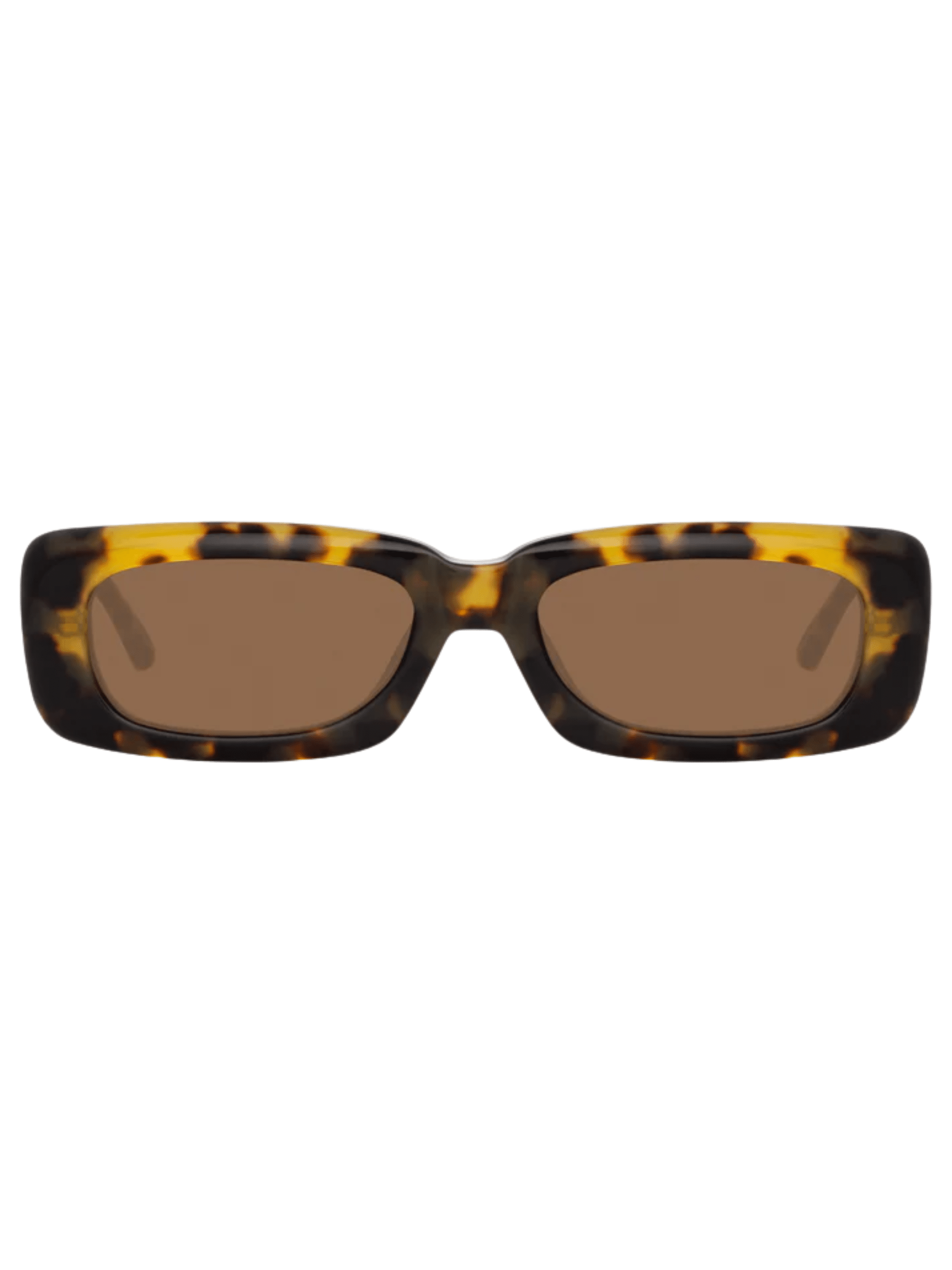 Torino Aviator Sunglasses in Yellow Gold