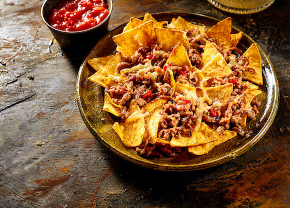 Easy Beef Nachos