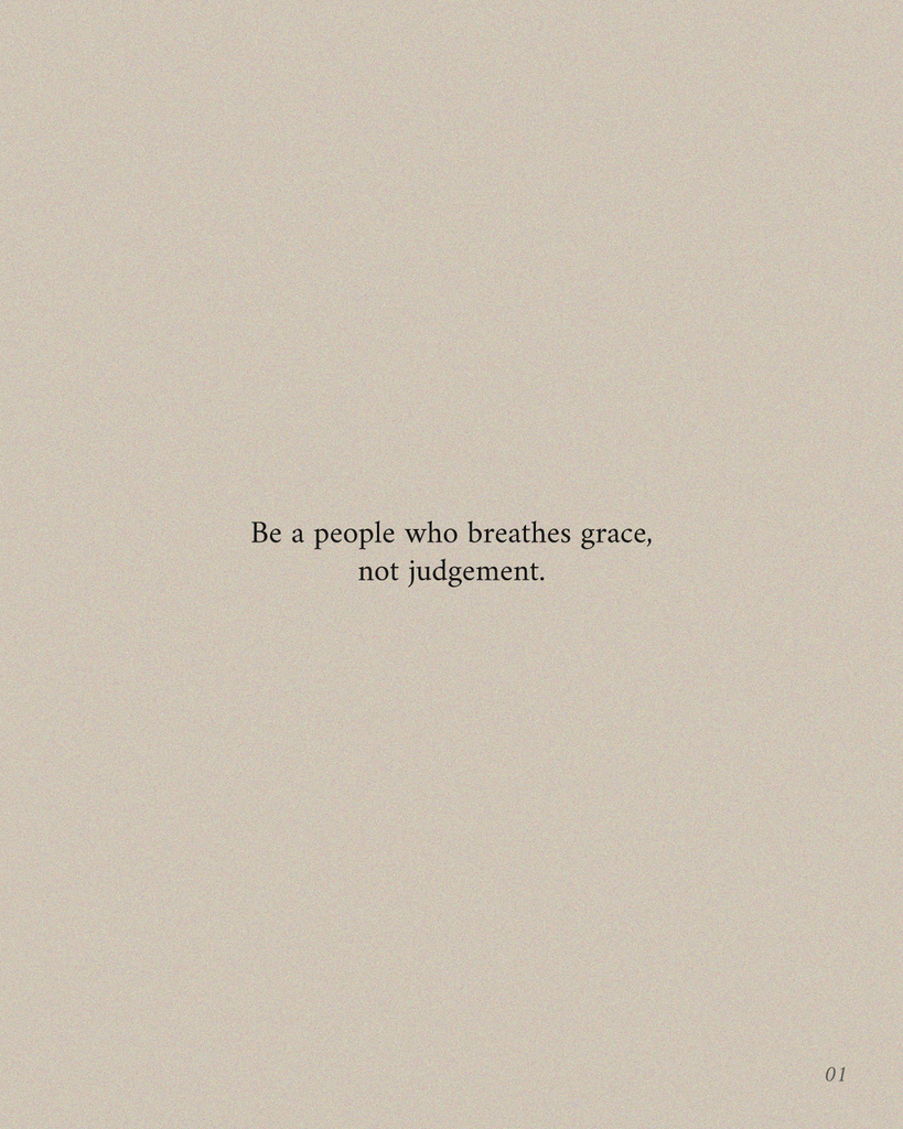 Give grace to others