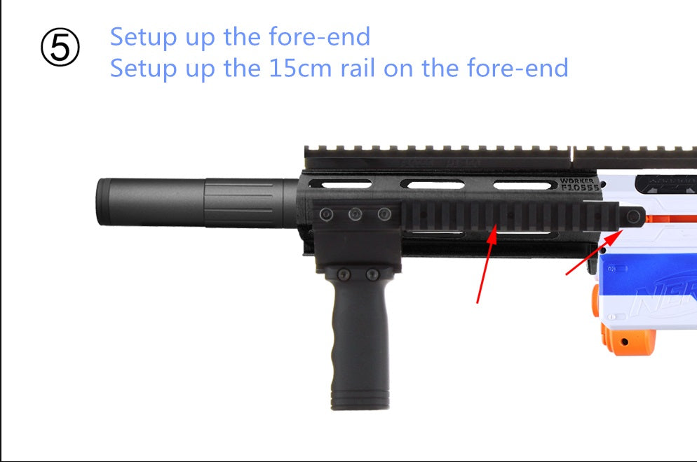 How to modify Nerf N-Strike Elite Retaliator