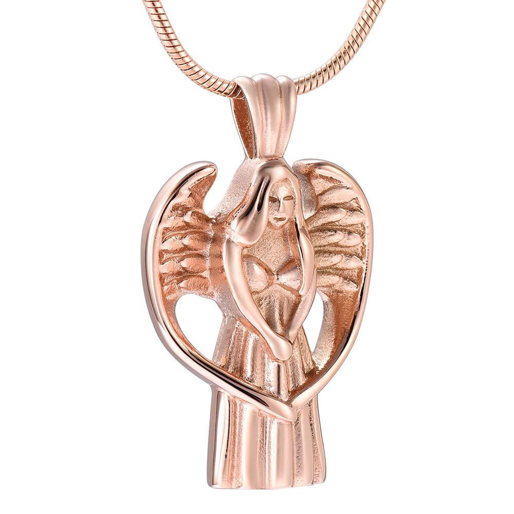 Heavenly Angel, Guardian Angel Wings Necklace — Totally Catholic