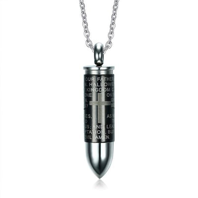 Bullet Cross Pendants and Necklaces