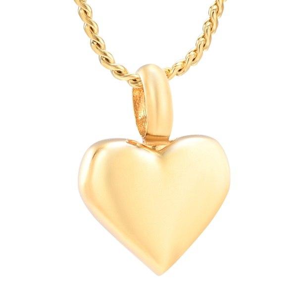 Heart Shaped Cremation Urn Necklace – Cherished Emblems