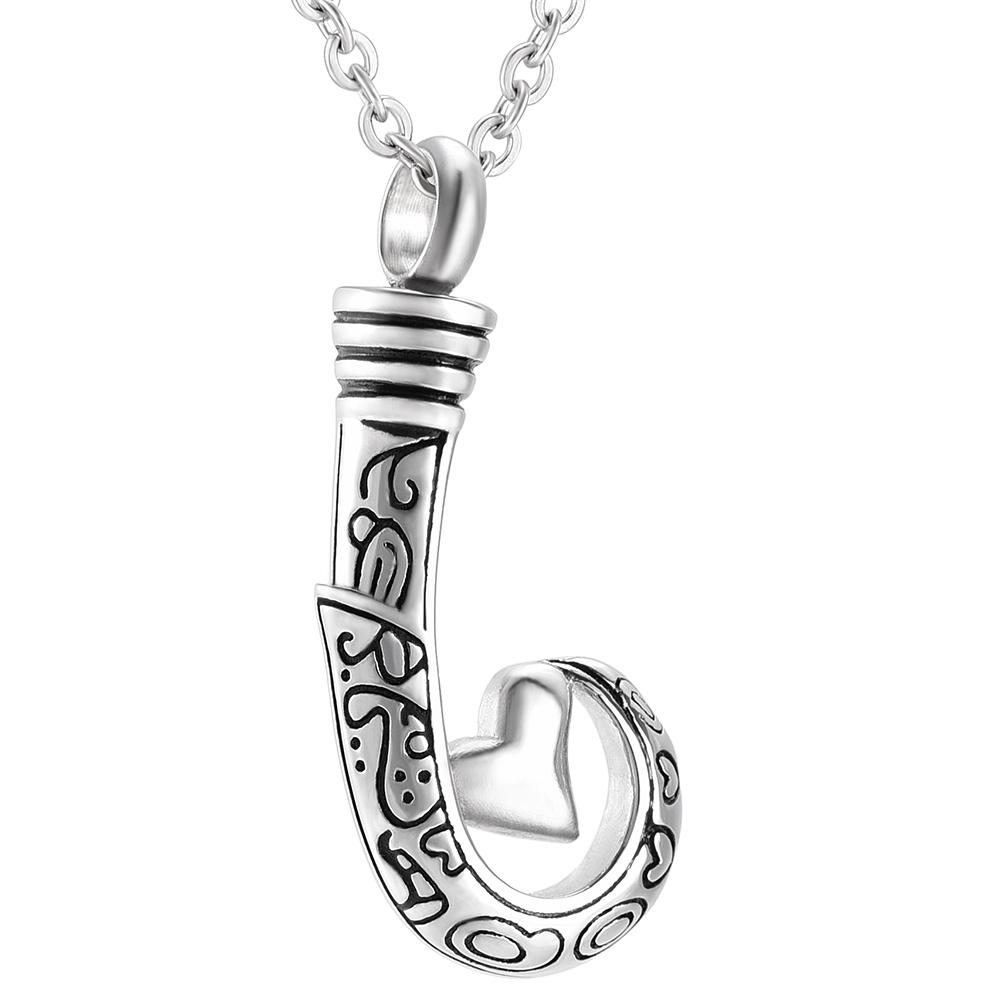 FRESH CATCH HOOK WHITE GOLD CREMATION JEWELRY