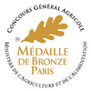 Médaille de Bronze Concours Général Agricole de Paris