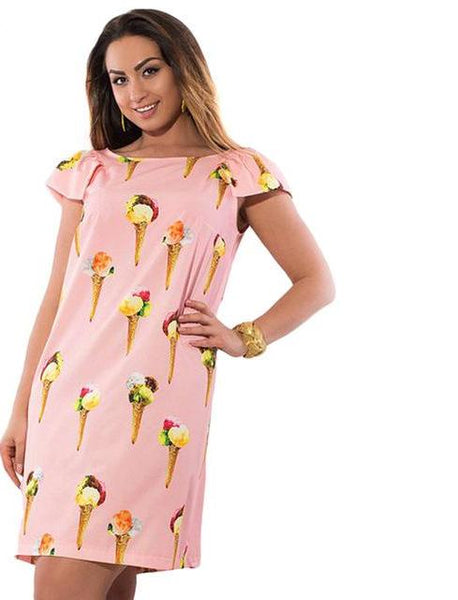 plus size ice cream dress