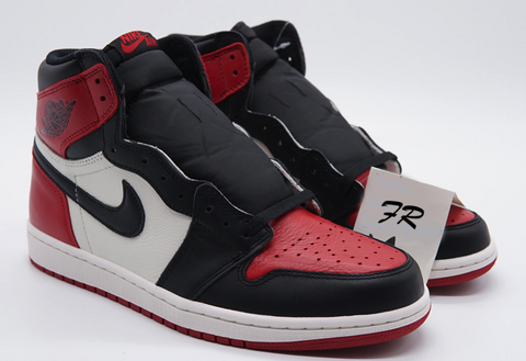 aj1 bred black toe replica