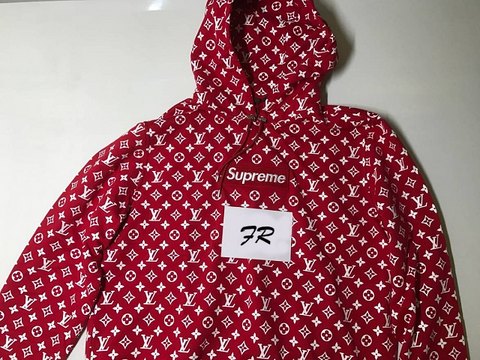 Supreme Hoodie Louis Vuitton Fake