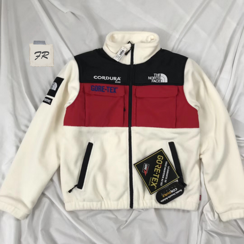 supreme tnf expedition fleece jacket