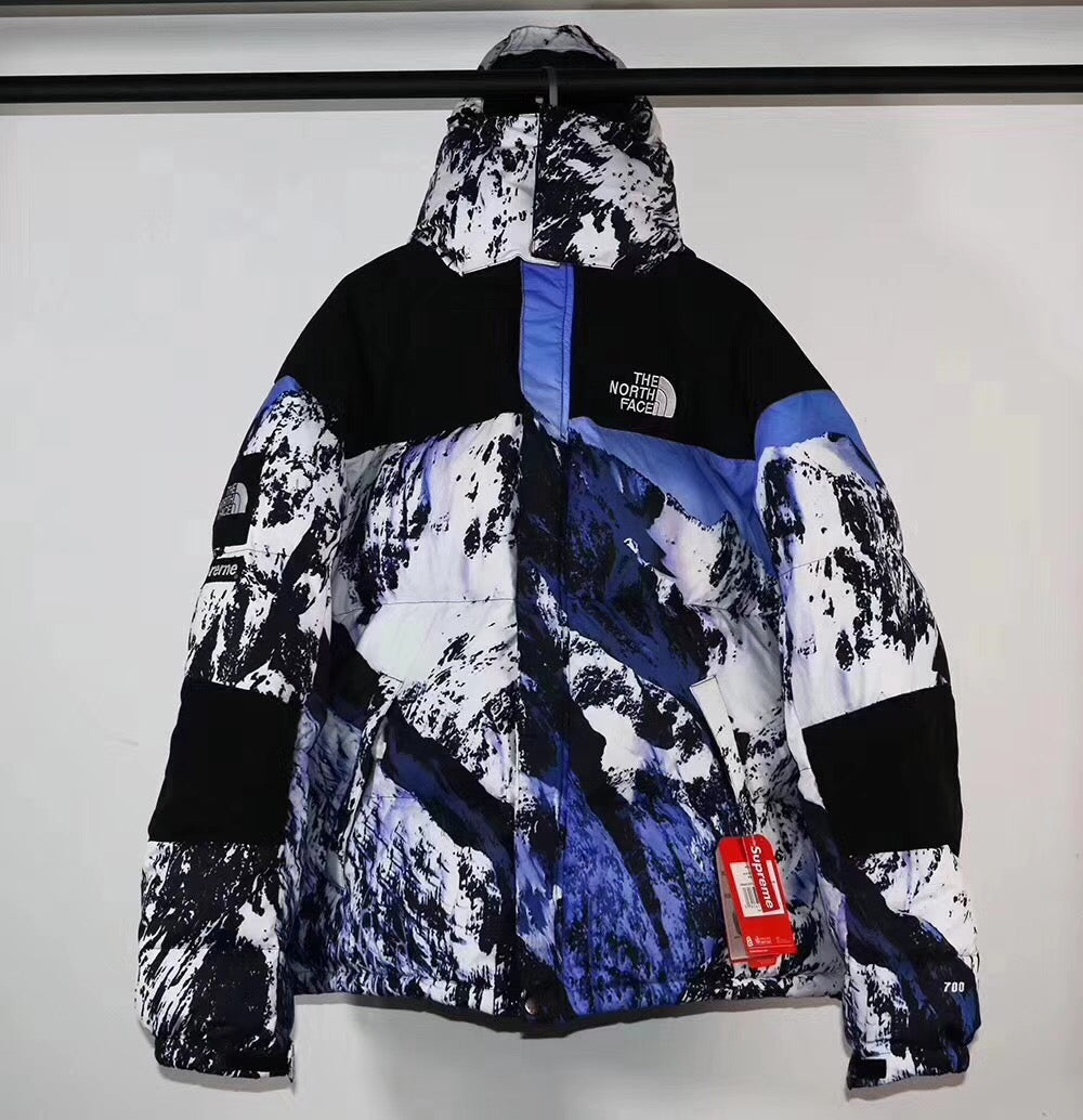 supreme north face baltoro fake