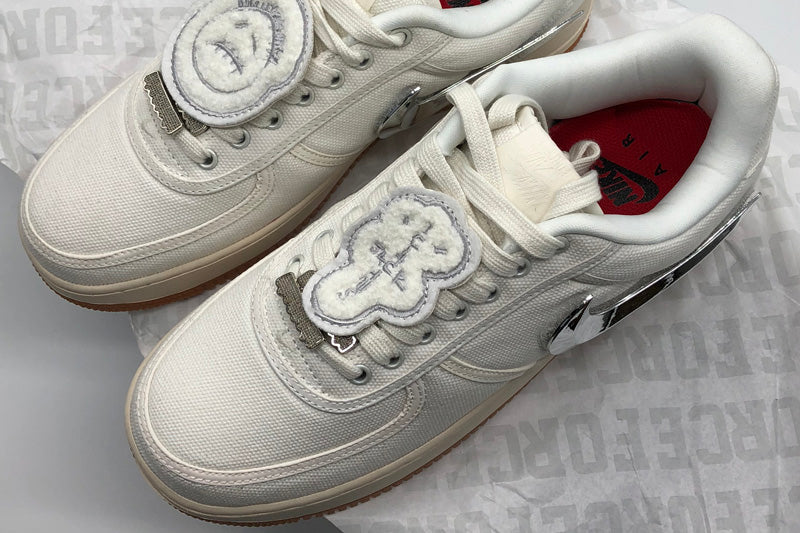 travis scott air force 1 low sail