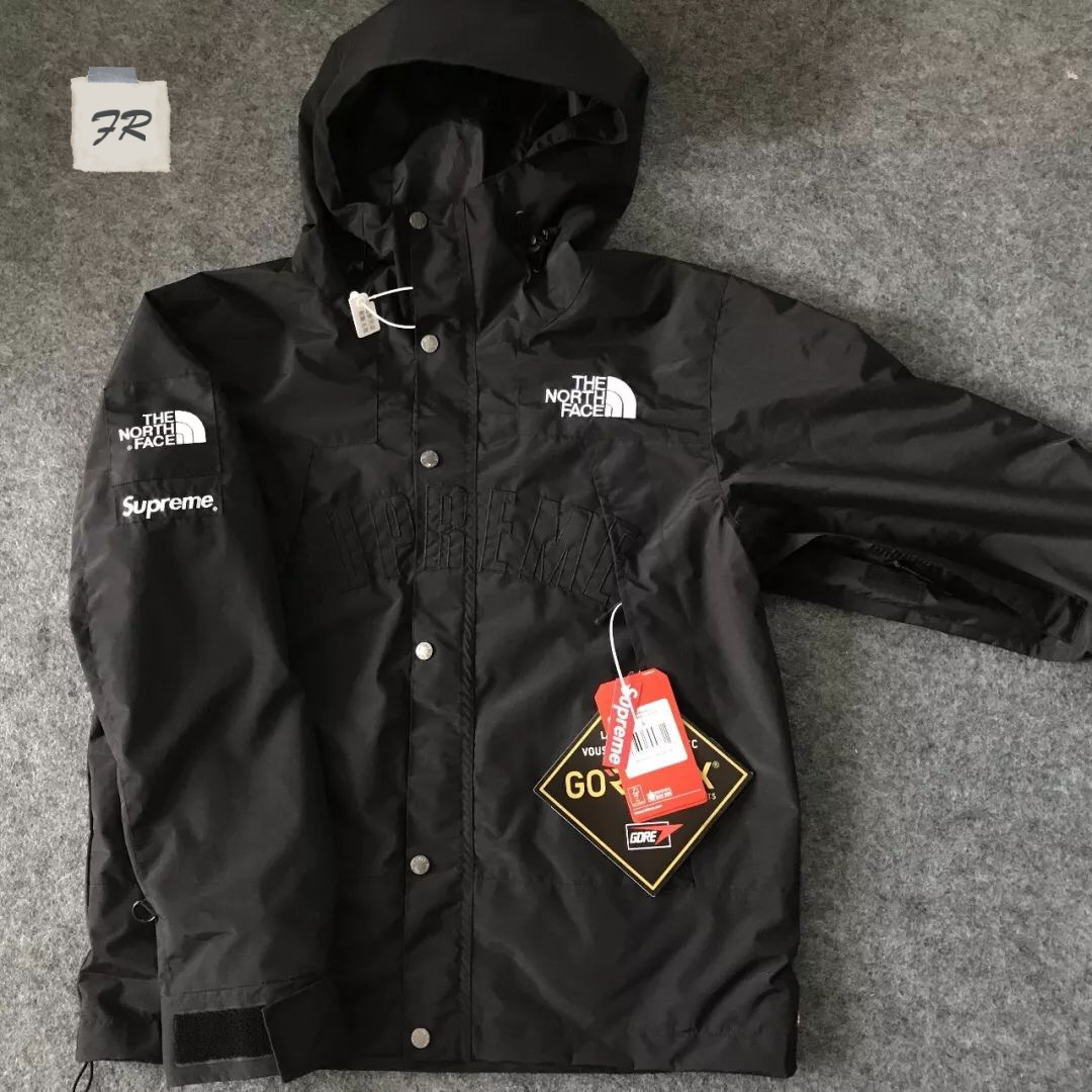 north face x supreme fake