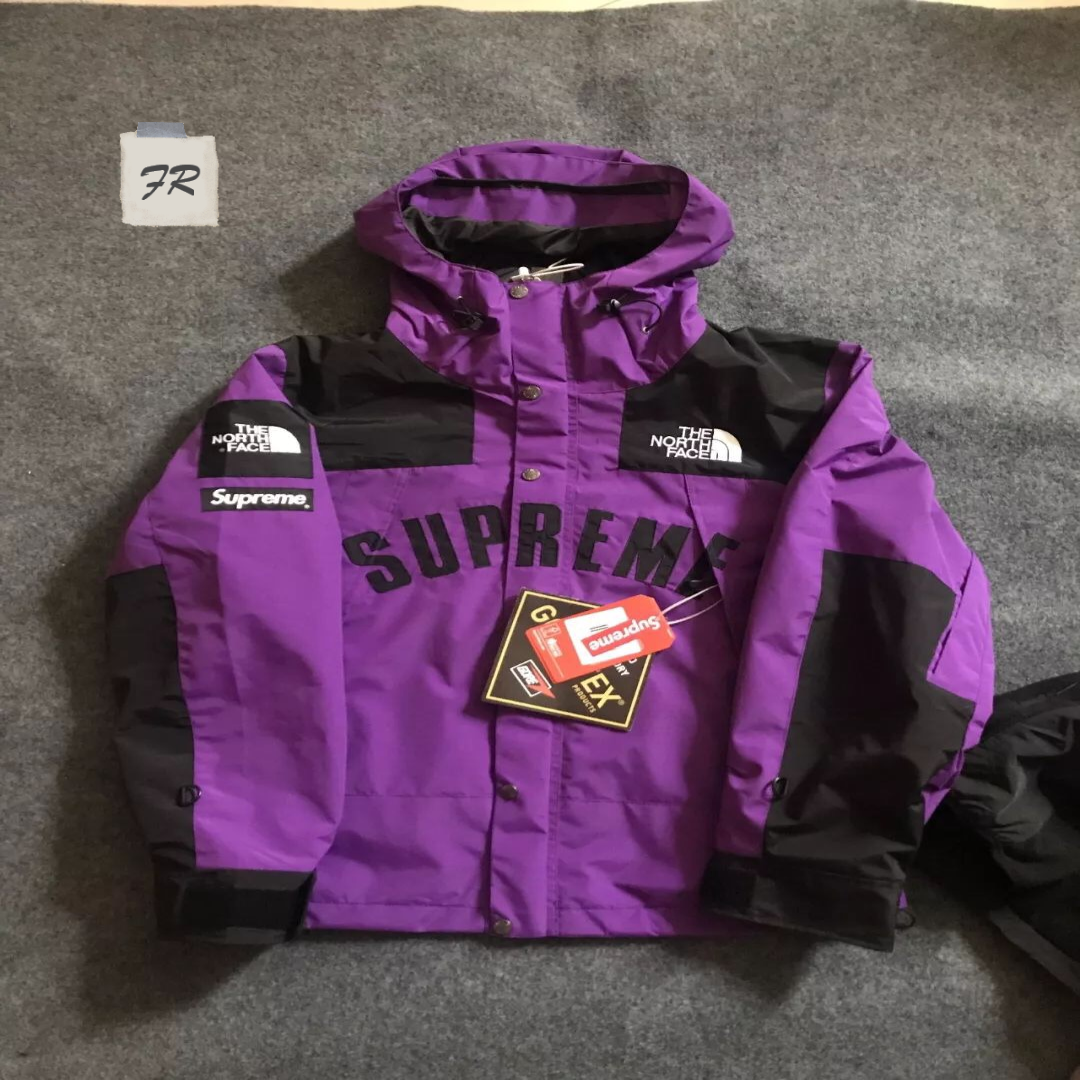 Sup X Tnf 19ss Arc Logo Parka Jacket Fashionsrep