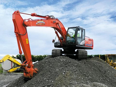 Hitachi ZH 200-5A Hybrid Excavator Full Complete Service Repair