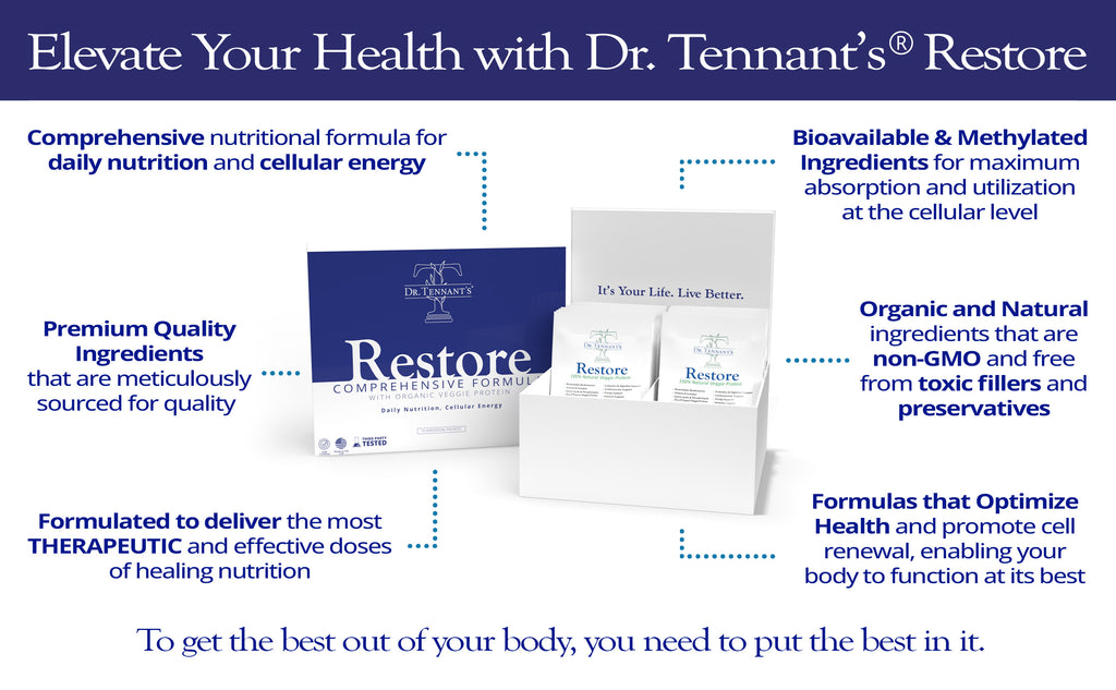 why choose Dr. Tennant's Restore forumla