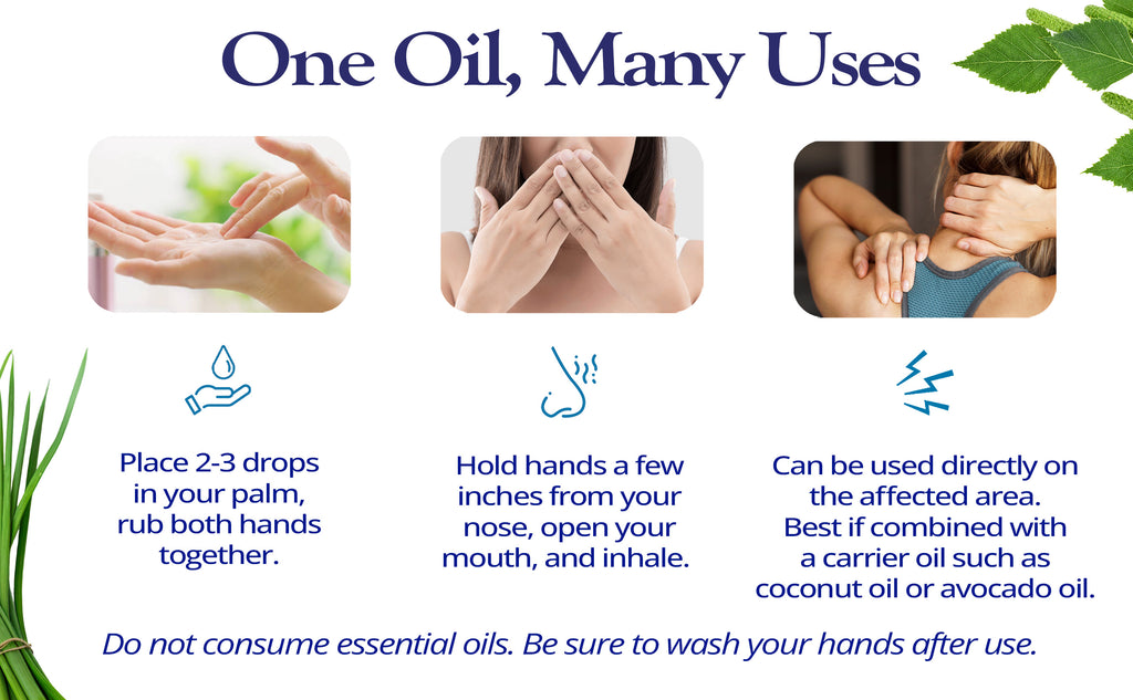 how to apply essential oils