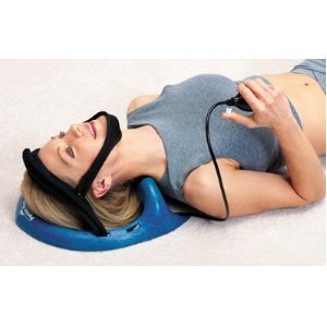 The Posture Pump cervical neck stretcher is one example of a traction  unit. 