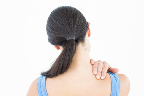 You can treat neck pain and muscle pain with a simple hot and cold pack + pain relief gel like sombra