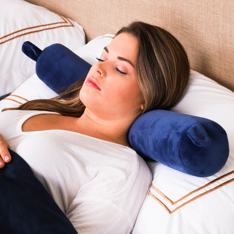 Arc4life Memory Foam Twist Pillow Can Be Used anywhere for extra neck head and back support