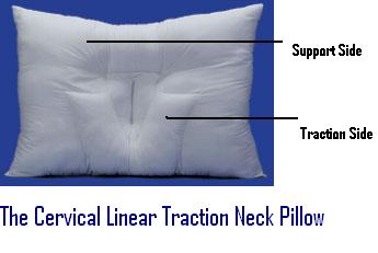 arc4life cervical traction neck pillow