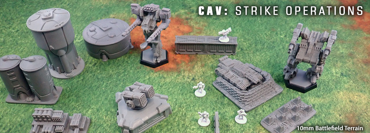 CAV: Strike Operations 10mm Battlefield Terrain