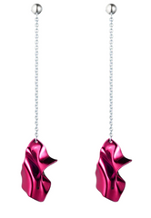 GELSEY FOLD DROP EARRINGS