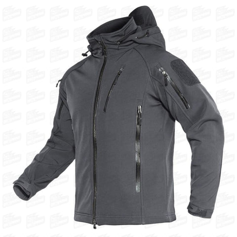 TACTICAL SOFT SCHELL JACKETS - Waterproof zipper MOD. 404