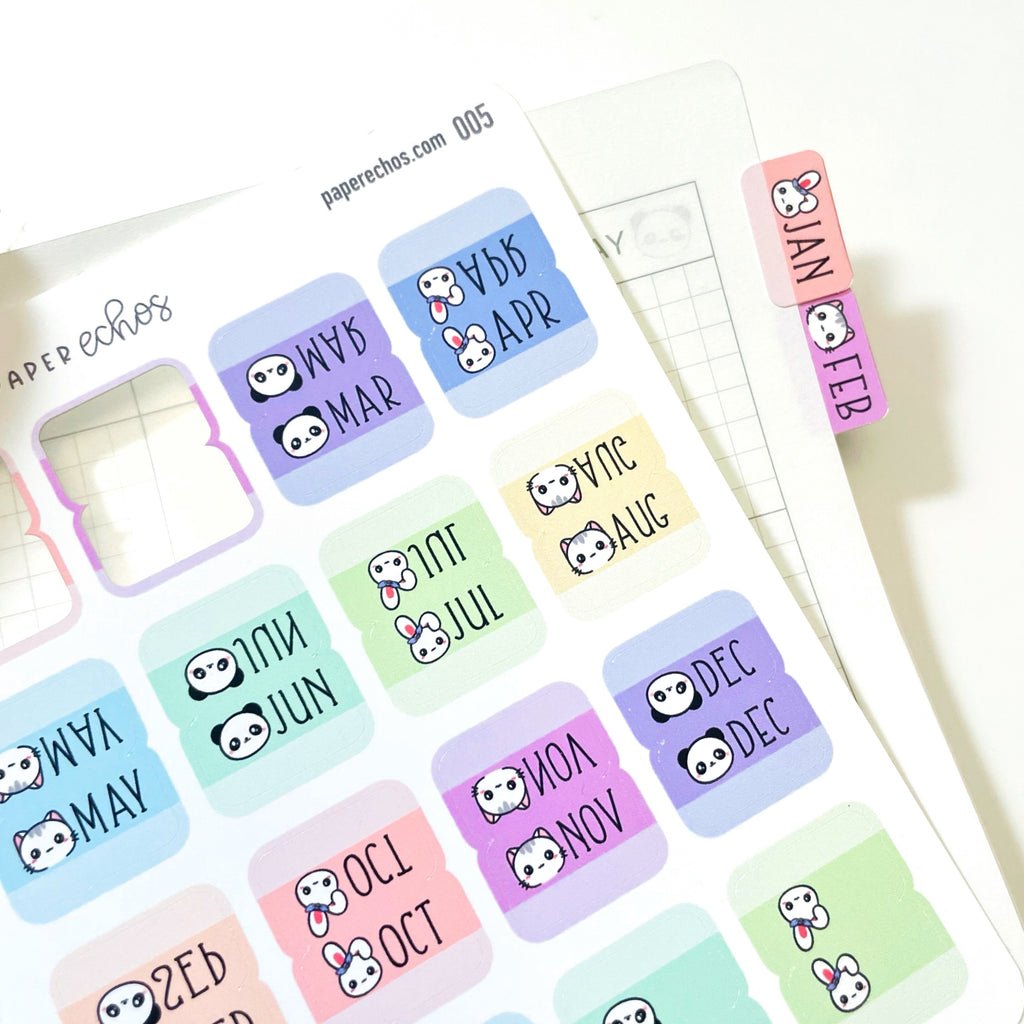 Vintage Stationary Journaling Stickers