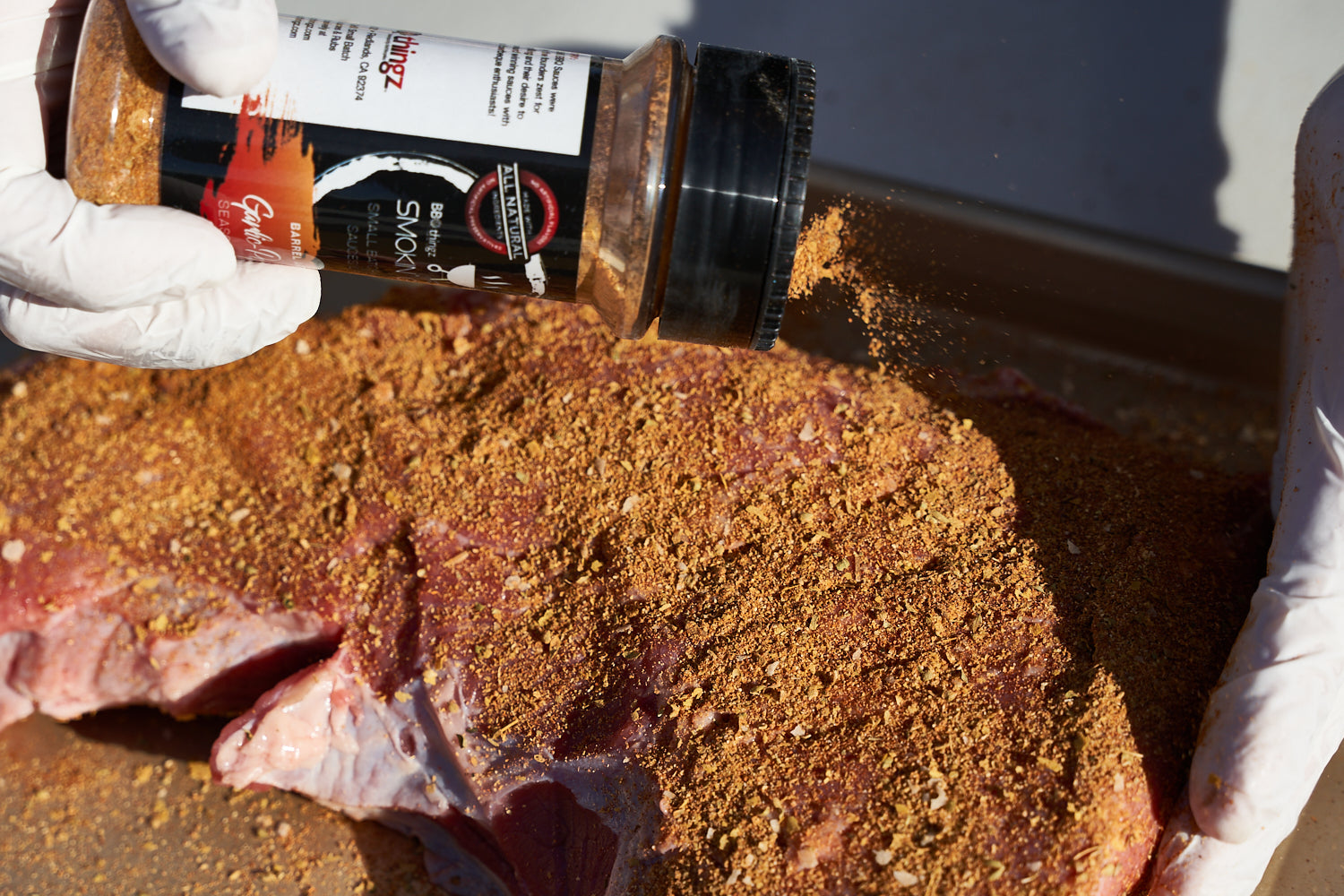 Garlic-Pepper Seasoning Dry Rub